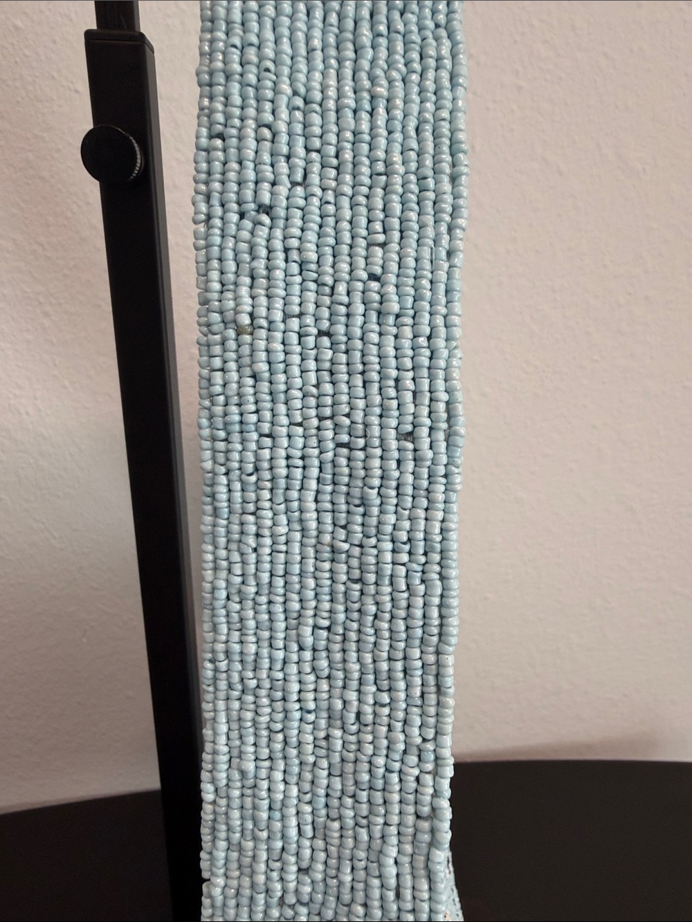 Sol & Mer | Summer In Paris Sky Blue Beaded Shoulder Bag - Picture 3 of 8